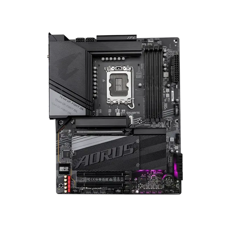 Материнская плата GIGABYTE Z790 A ELITE X WIFI7, Z790, s1700, 4xDDR5(256GB), HDMI 2.1/DP, 1xPCIe 5.0x16, 2xPCIe 4.0x16, 1xLAN (2.5GbE), Wi-Fi 7, BT 5.3, 6xSATA 6Gb/s, 4xM.2, 1xUSB-C, 5xUSB 3.2, 4xUSB 2.0, ATX